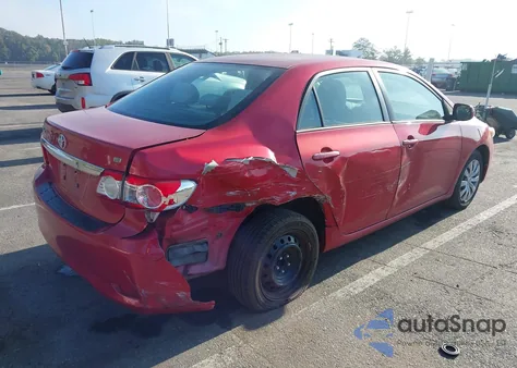 2012 Toyota Corolla Le из США, поврежденный, VIN 2T1BU4EE7CC820336